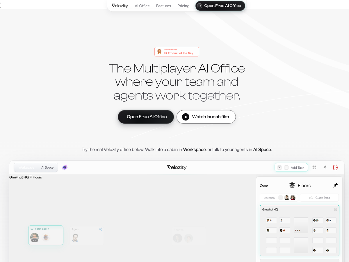 Velozity screenshot 1