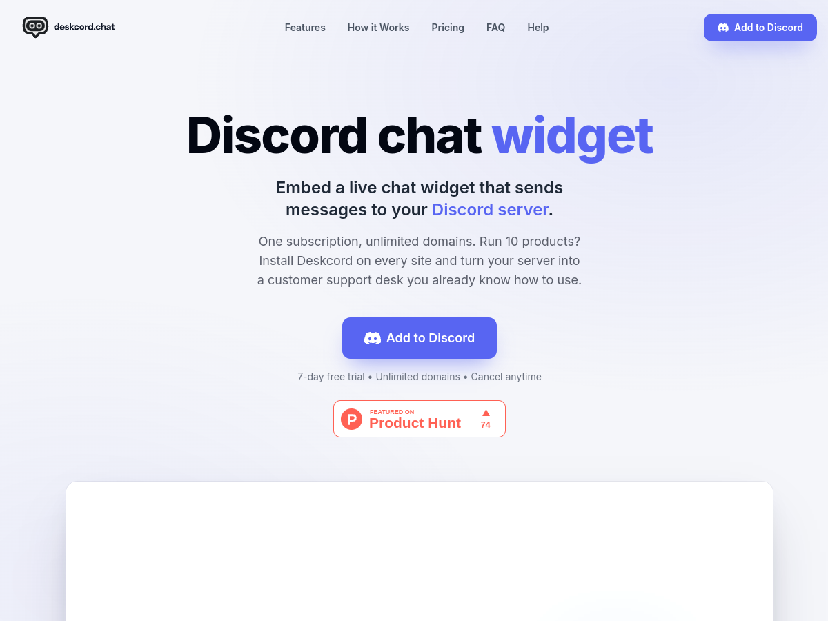 Deskcord.chat screenshot 1