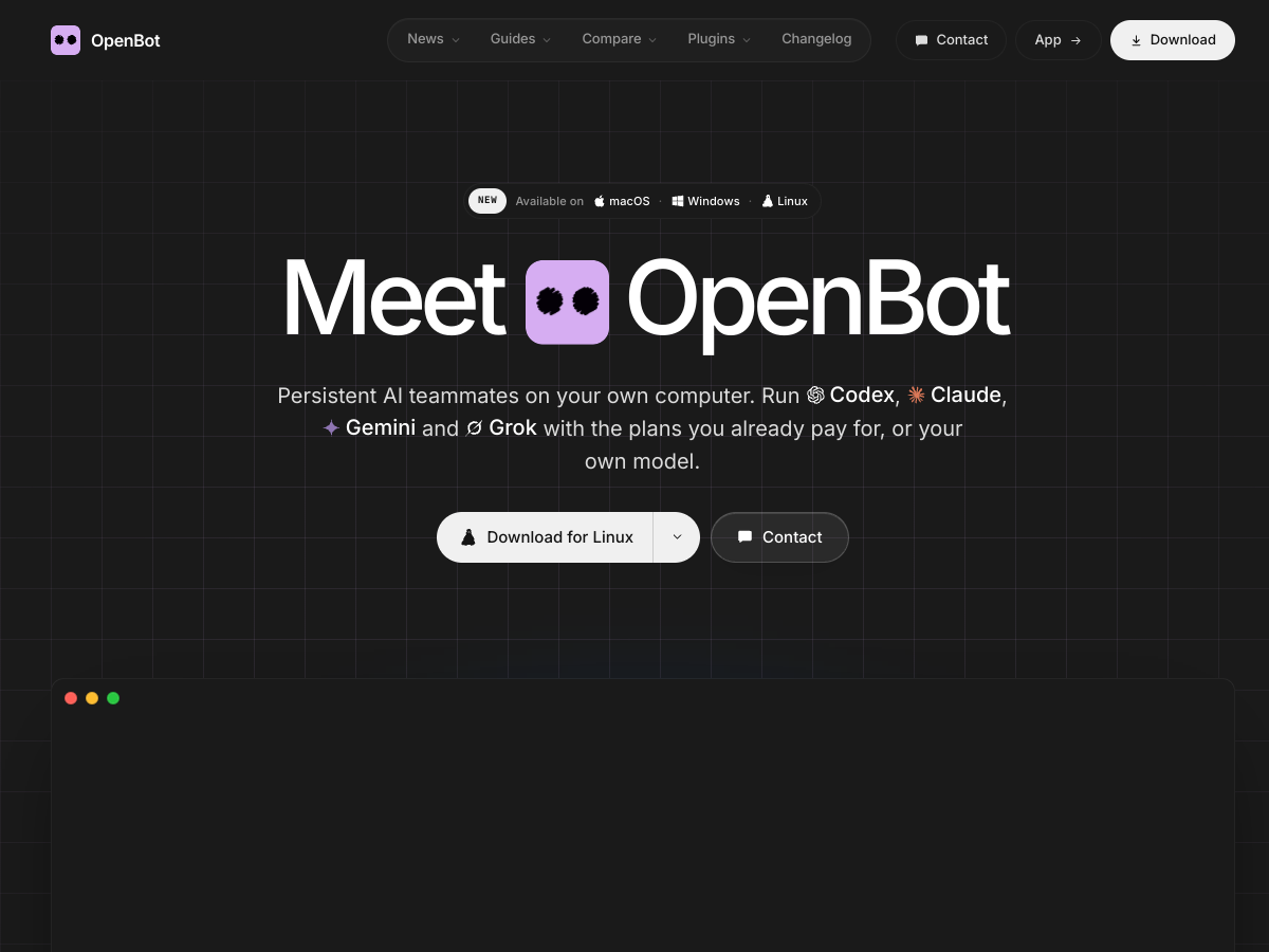 OpenBot screenshot 1
