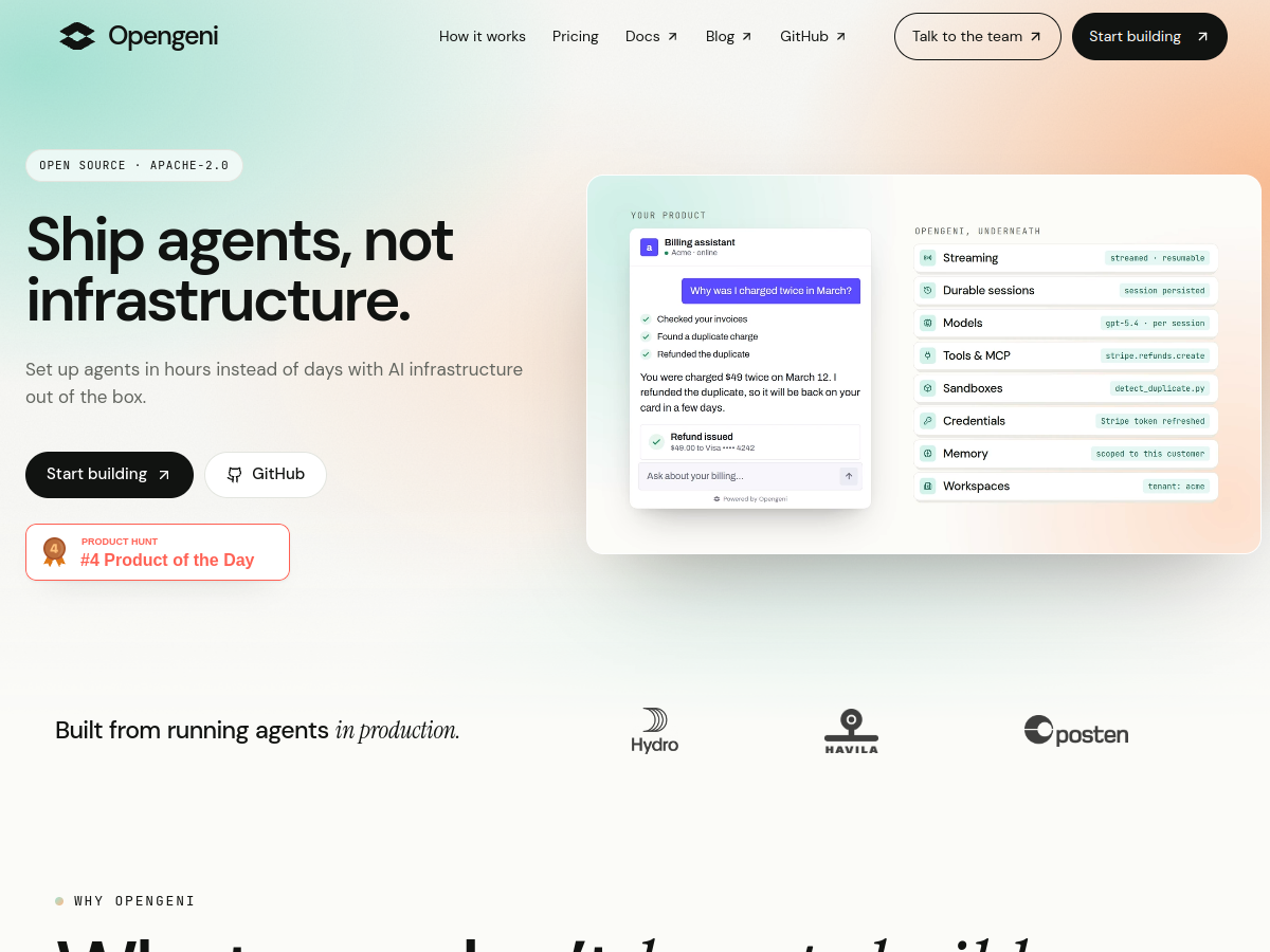 Opengeni screenshot 1