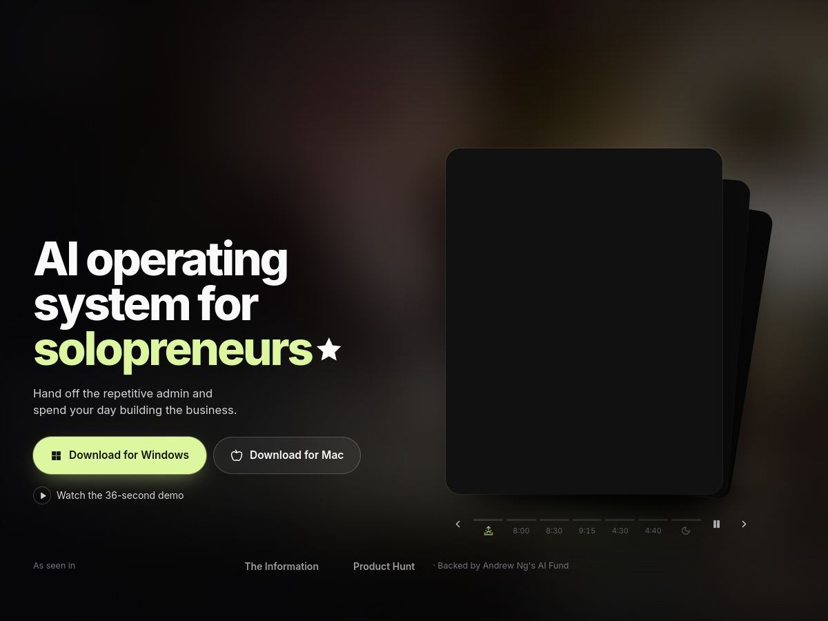 IrisGo for Solopreneurs screenshot 1