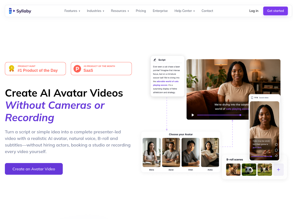 Syllaby AI Avatar 2.0 screenshot 1