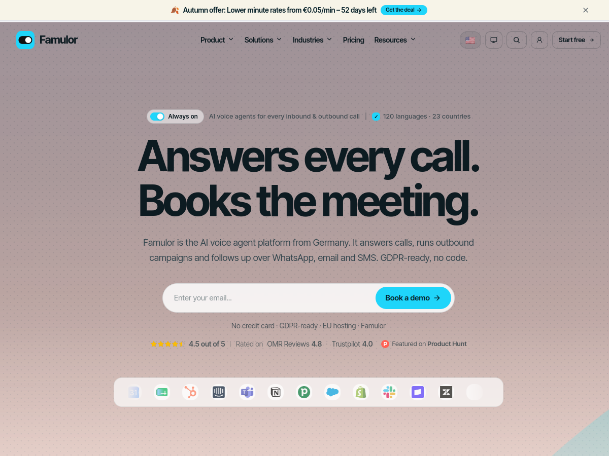 Famulor screenshot 1